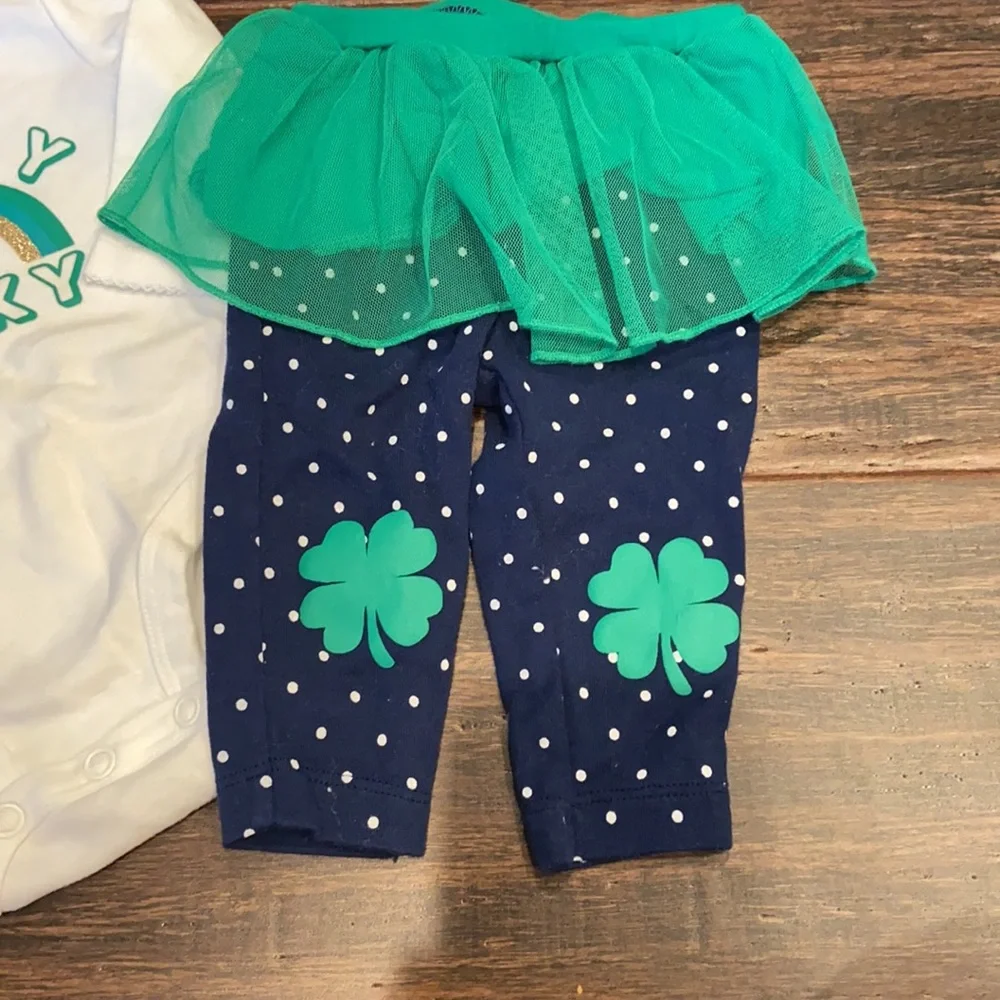 Carters 3 month St Patricks Day Outfit
